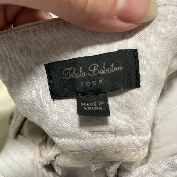 Light mauve linen like Talula babaton dress pants - Picture 5 of 5